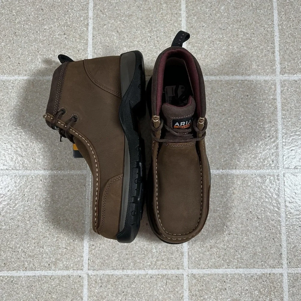 Ariat Edge LTE Women's 5 inch Composite Moc Toe Electrical Hazard Chukka Work - Picture 3 of 7